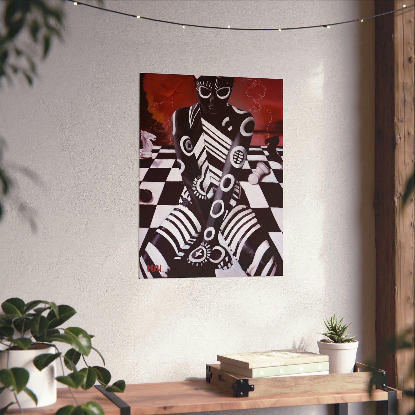 Stalemate Painting | Matte Vertical Posters