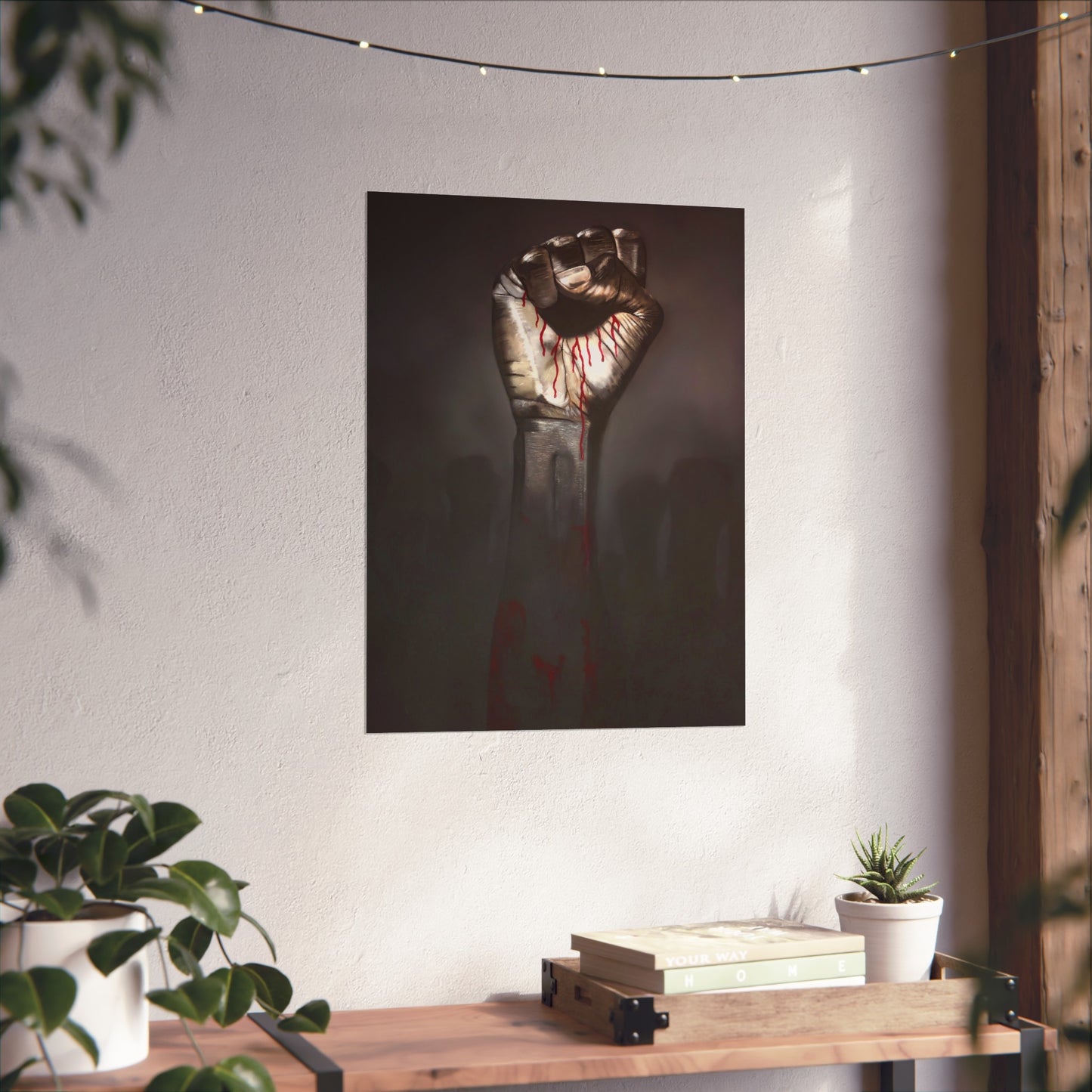 Empowering Fine Art Poster, Social Justice Wall Art, Modern Home Decor, Inspirational Artwork, Unique Gift Idea