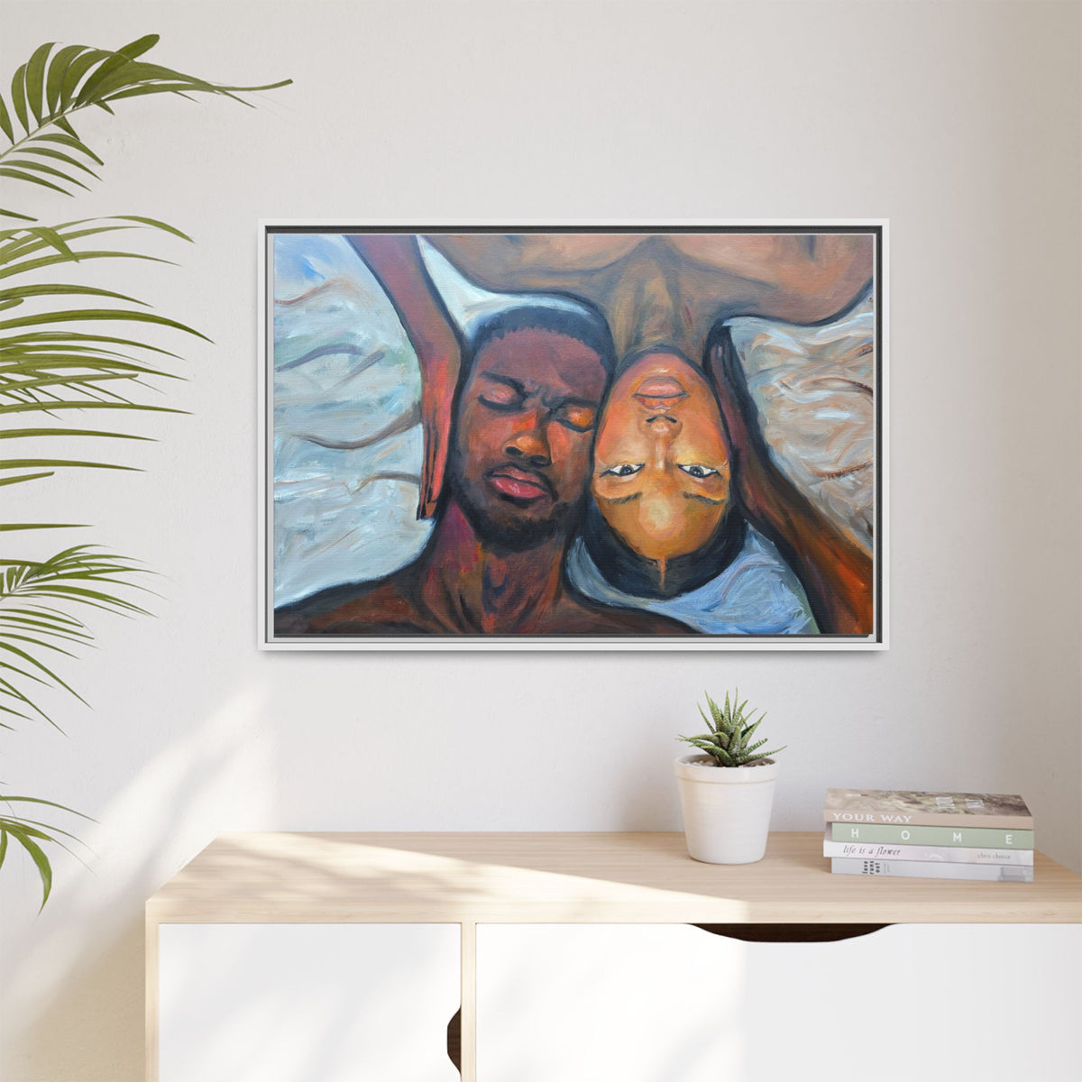 Matte Canvas, Framed (Multi-color)