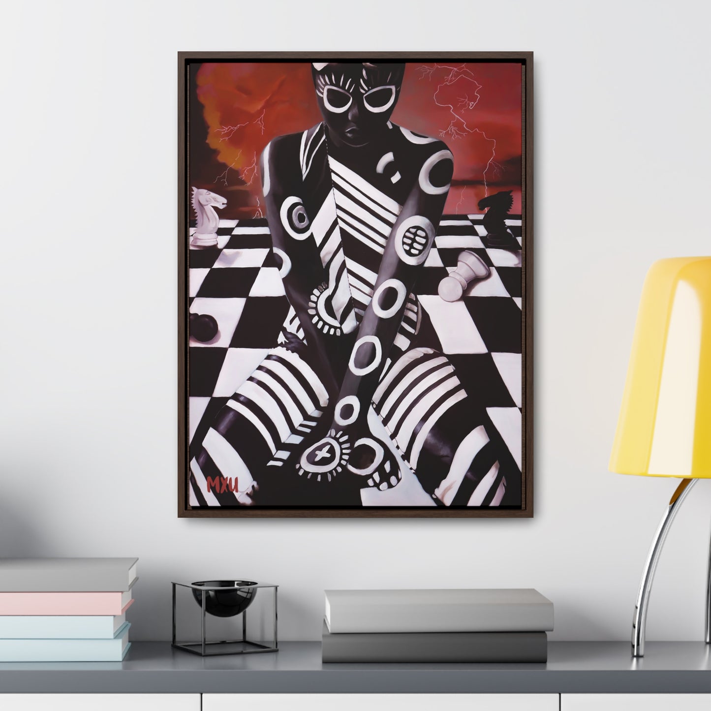 Stalemate | Fine Art Collectable | Framed Canvas Print