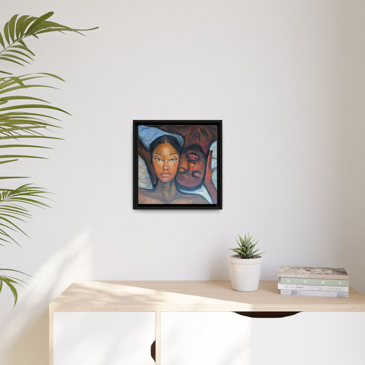 Matte Canvas, Framed (Multi-color)