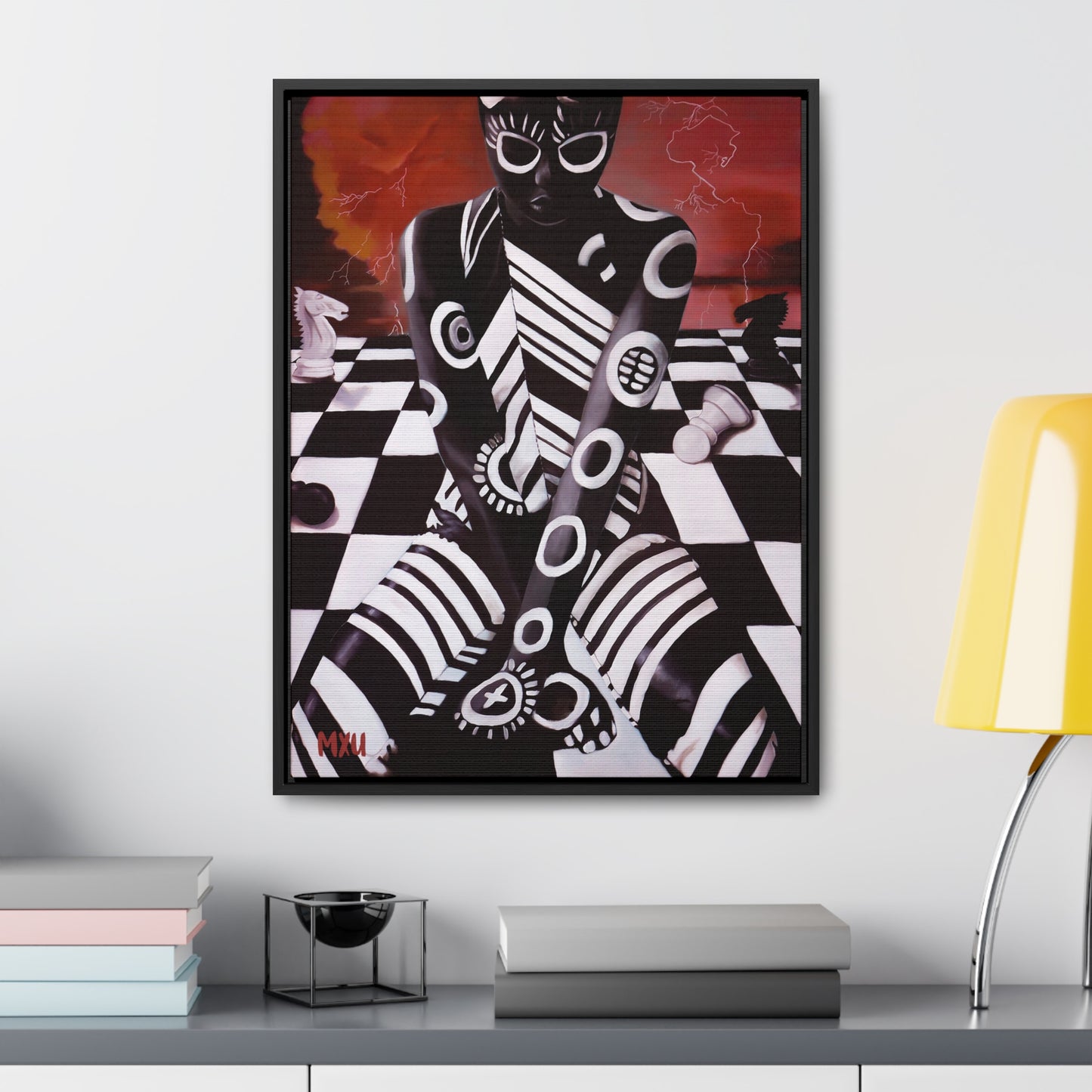 Stalemate | Fine Art Collectable | Framed Canvas Print