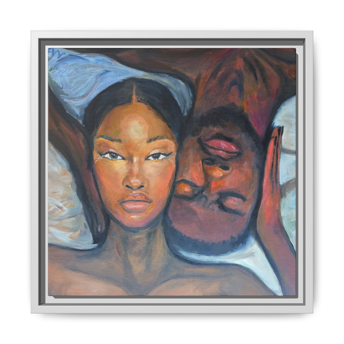 Matte Canvas, Framed (Multi-color)