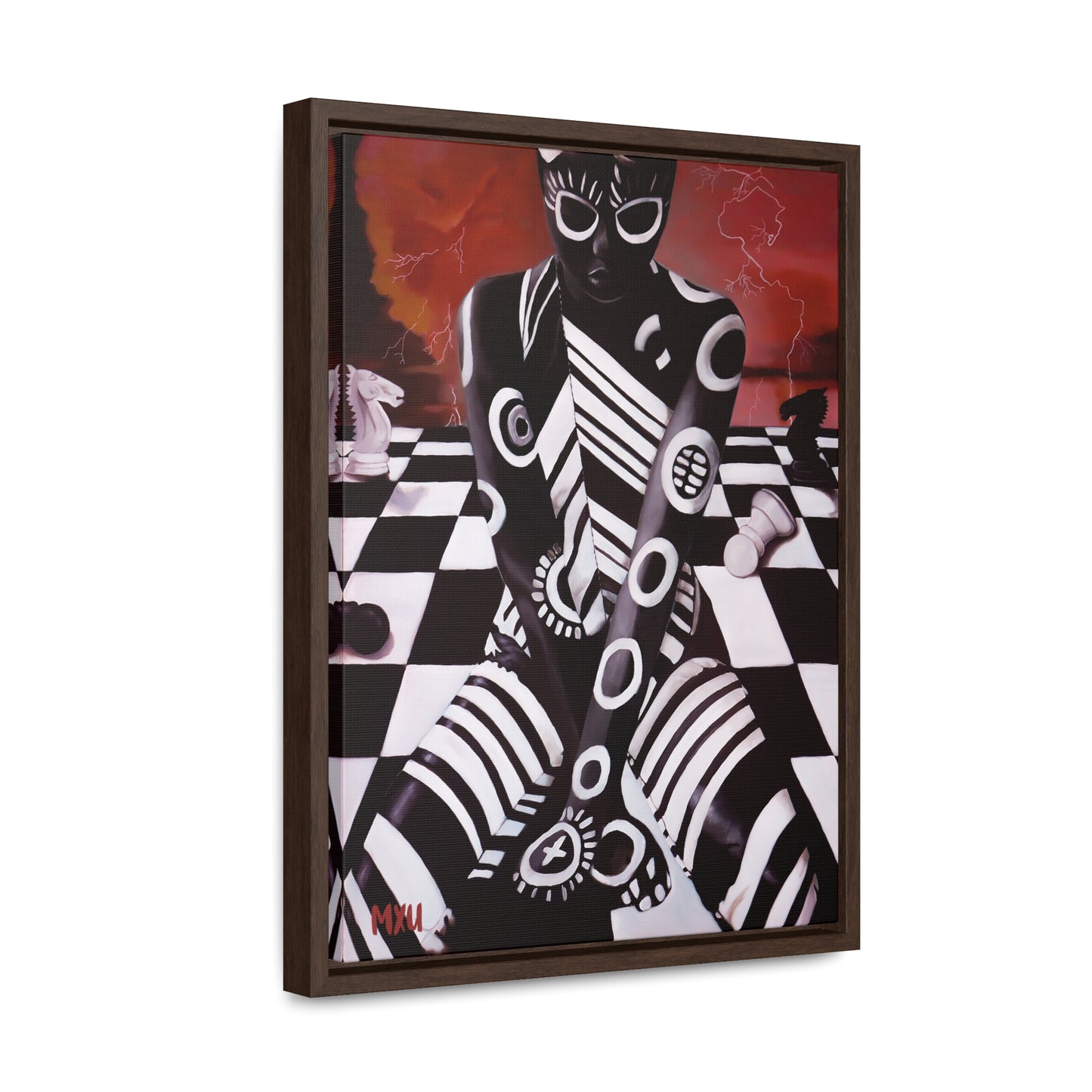 Stalemate | Fine Art Collectable | Framed Canvas Print