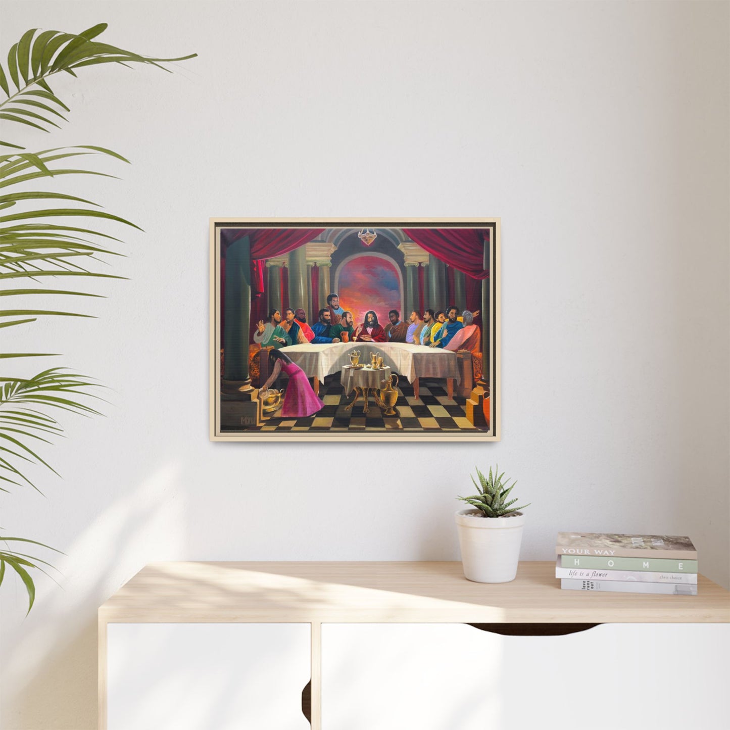 Last Supper Painting on Canvas print