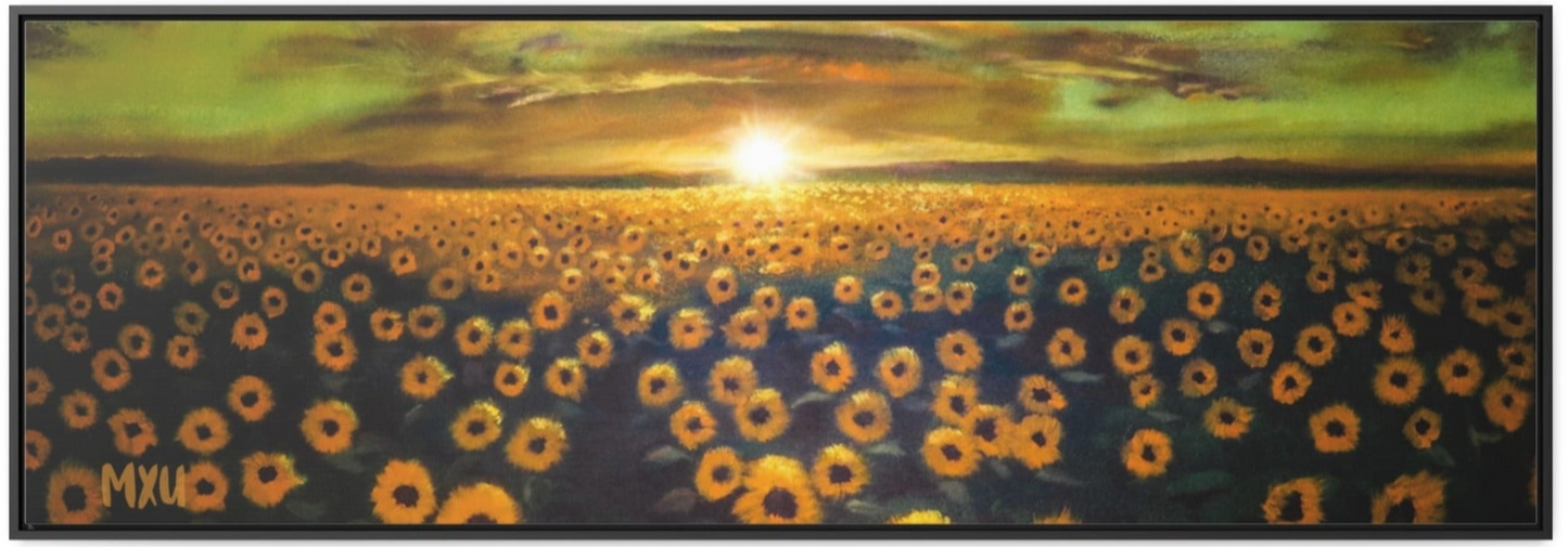 Let the Sunshine in | Framed Canvas Print | Fine Art Collectable