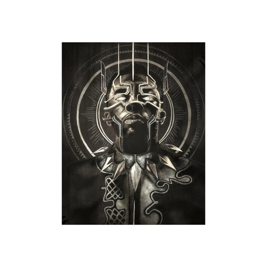 Bold Black Panther Fine Art Poster for Home Decor