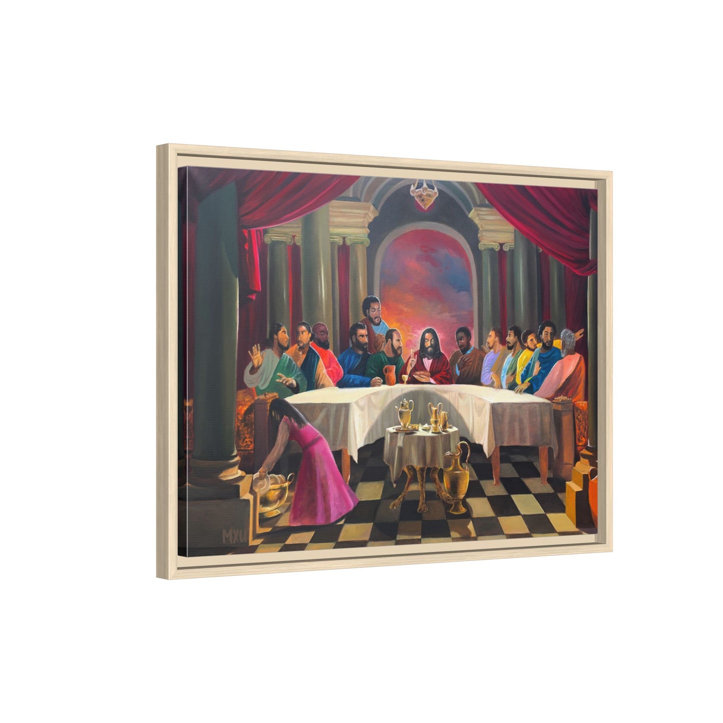 Last Supper Painting on Canvas print