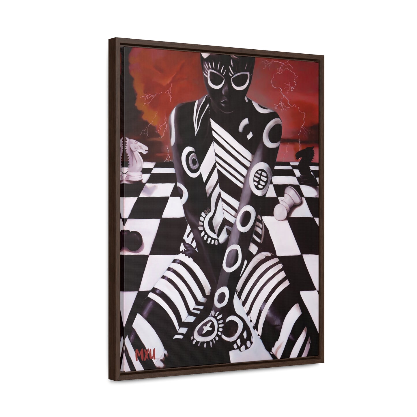 Stalemate | Fine Art Collectable | Framed Canvas Print