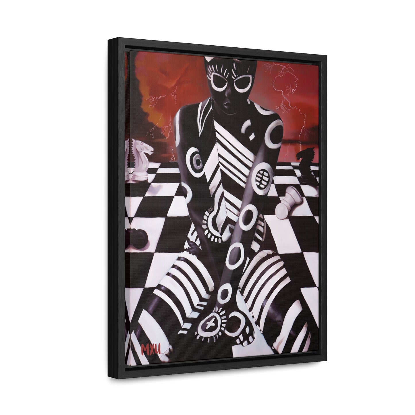 Stalemate | Fine Art Collectable | Framed Canvas Print