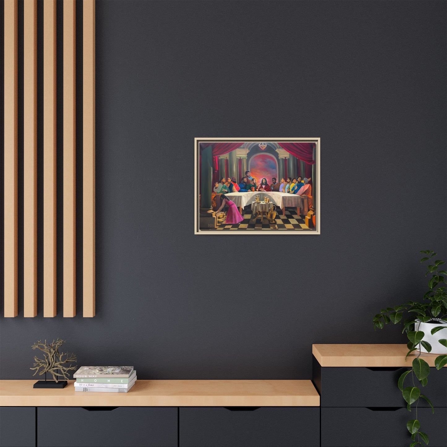 Last Supper Painting on Canvas print