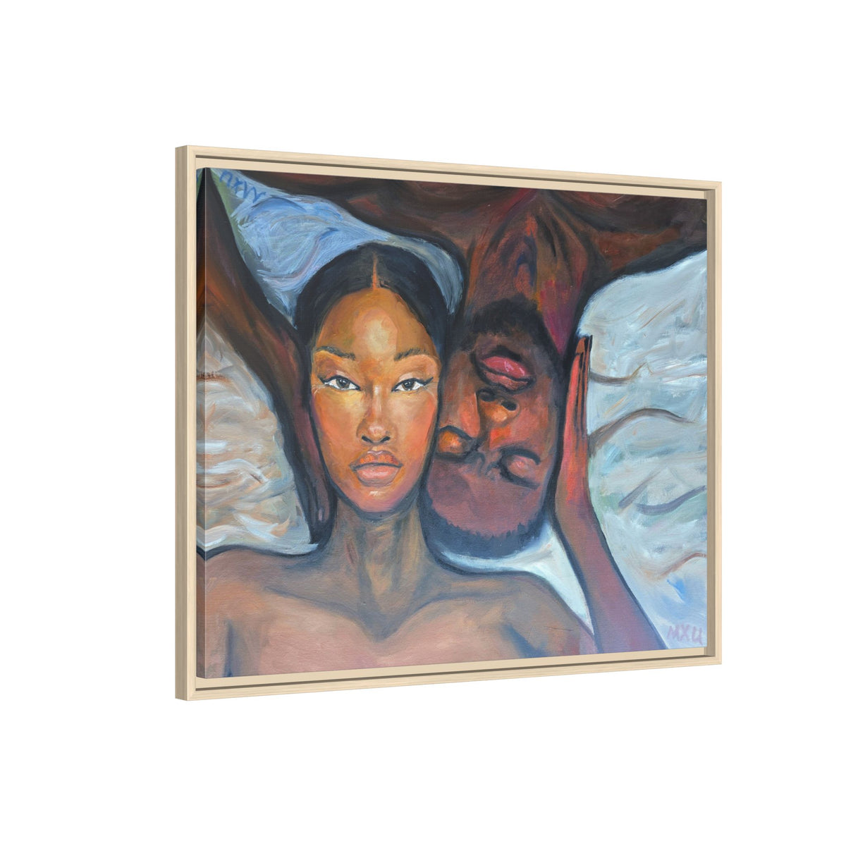 Matte Canvas, Framed (Multi-color)