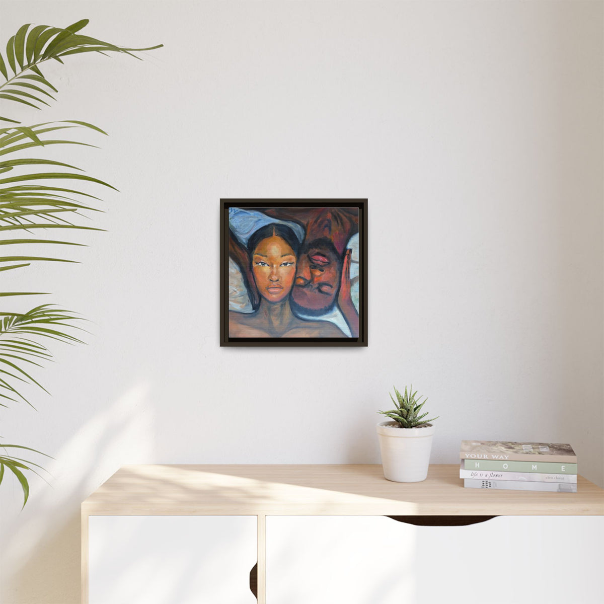 Matte Canvas, Framed (Multi-color)