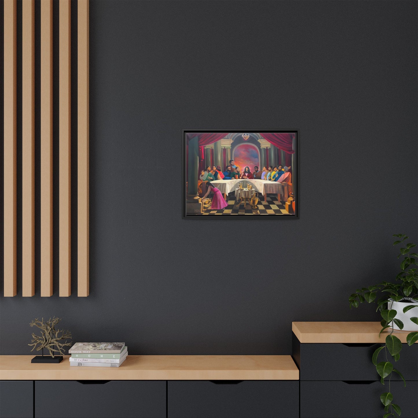 Last Supper Painting on Canvas print
