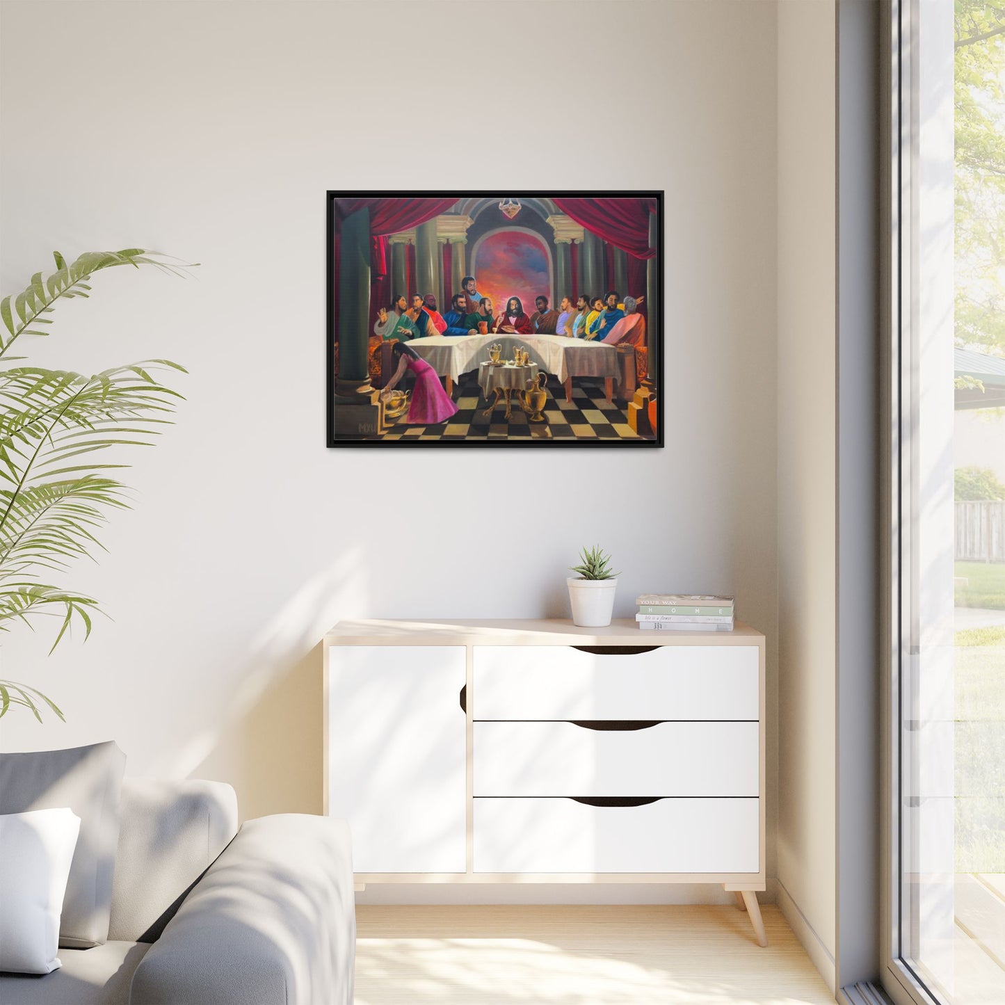 Last Supper Painting on Canvas print