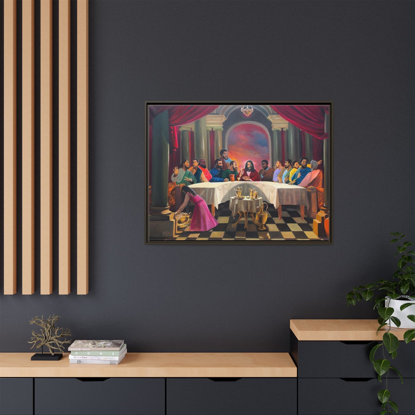 Last Supper Painting on Canvas print
