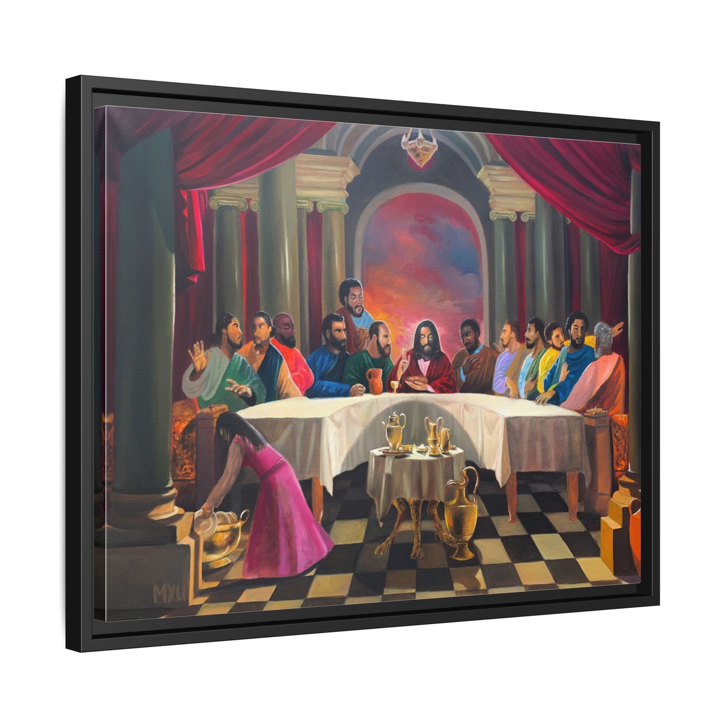 Last Supper Painting on Canvas print