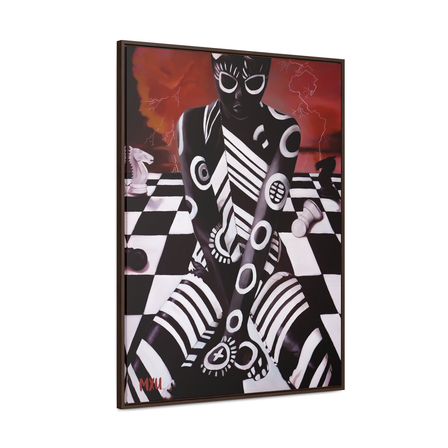 Stalemate | Fine Art Collectable | Framed Canvas Print