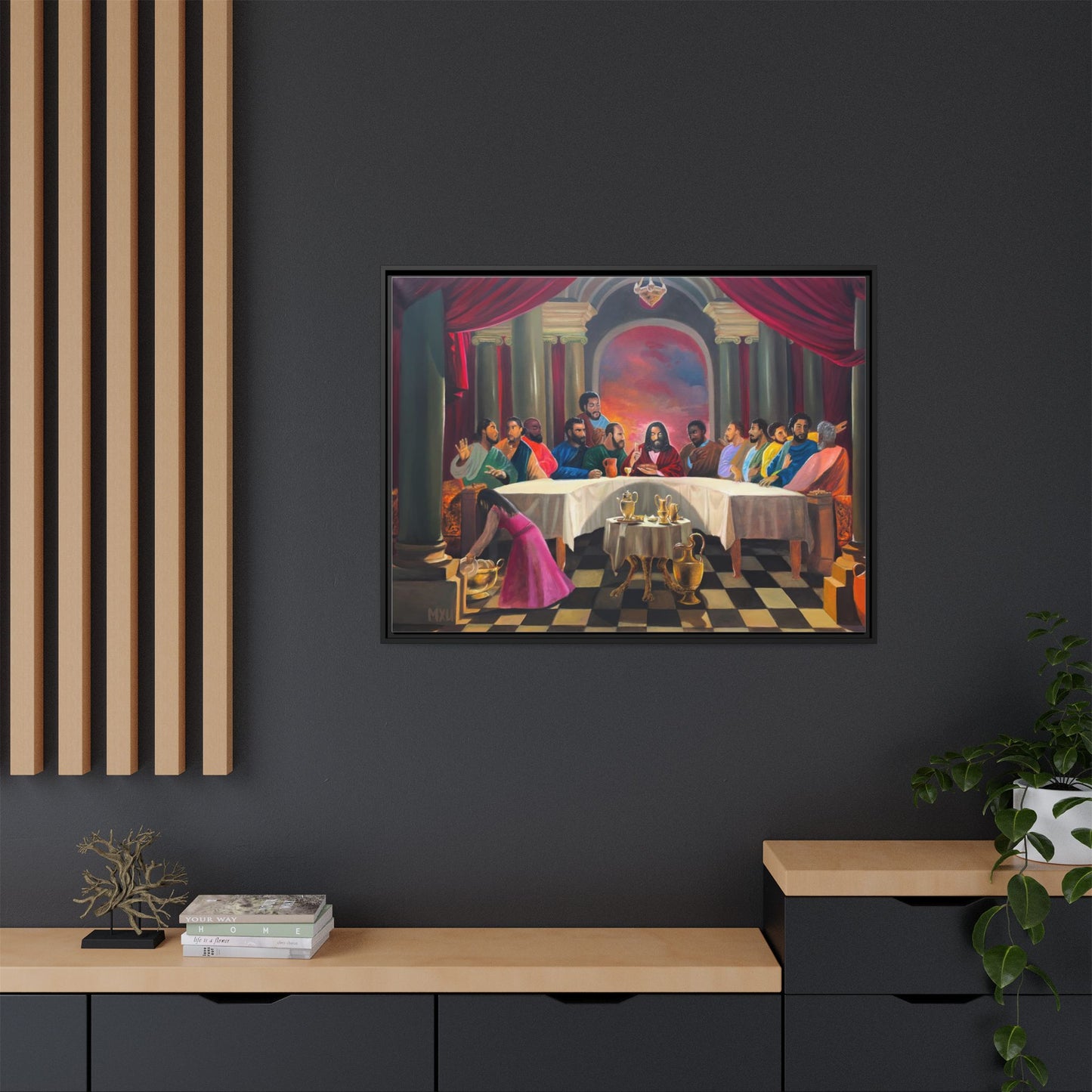 Last Supper Painting on Canvas print