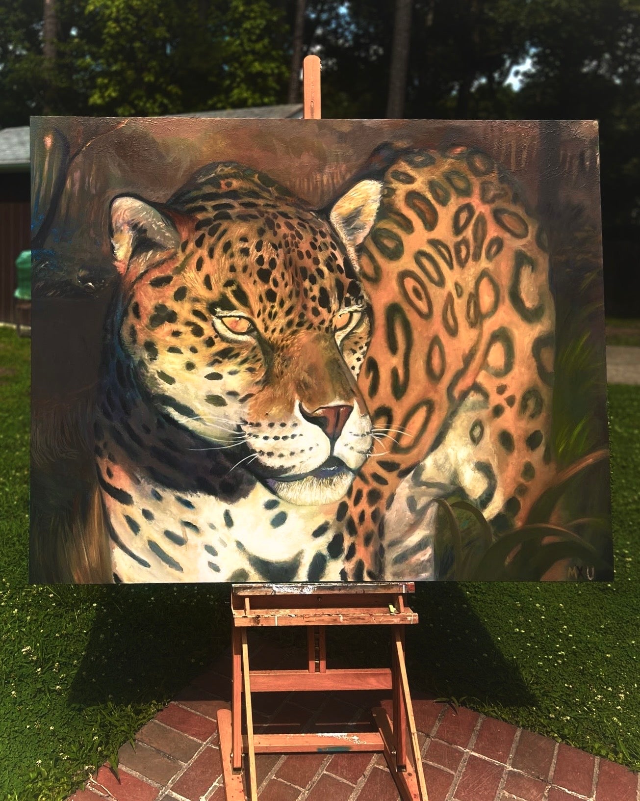 Leopard Painting | Canvas Art Print | Art Collectable